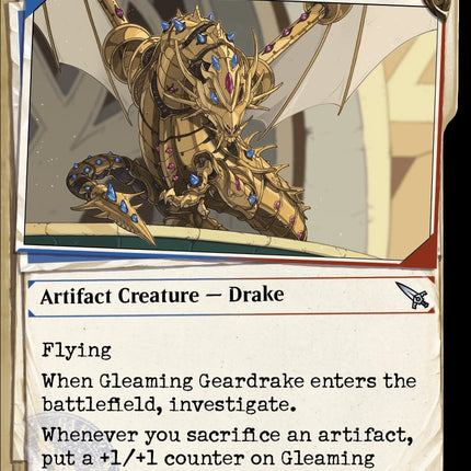 Gleaming Geardrake (Showcase)