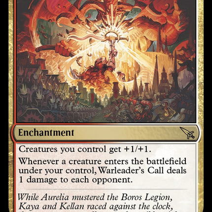 Warleader's Call