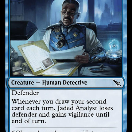 Jaded Analyst