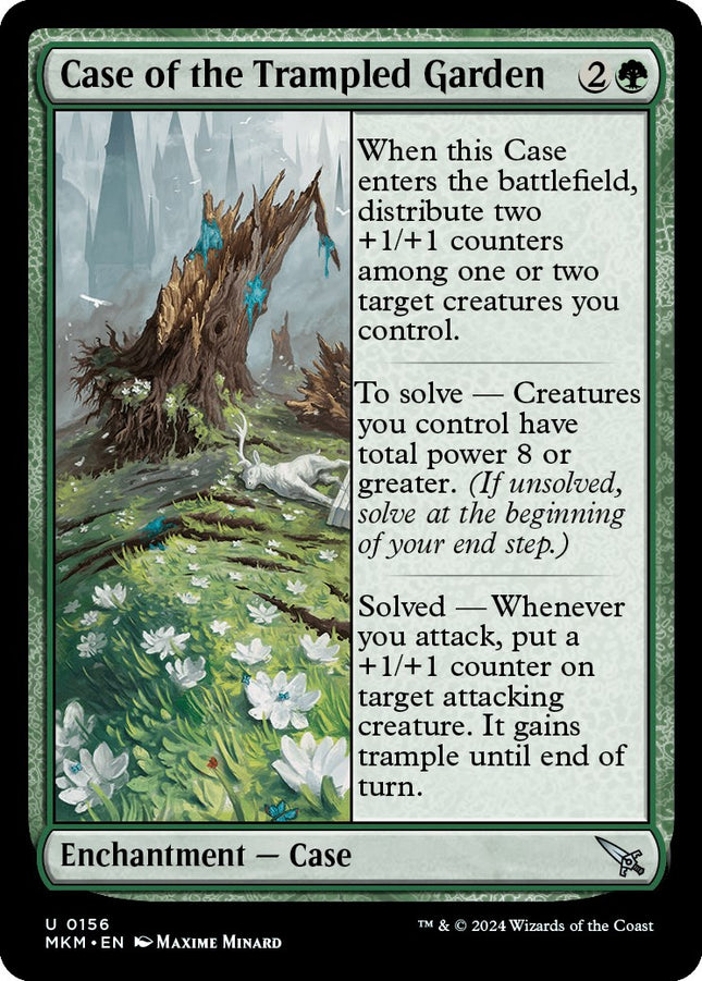 Case of the Trampled Garden [MKM - 156]
