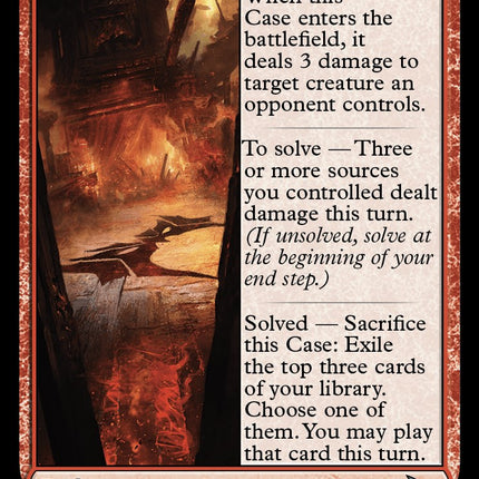 Case of the Burning Masks