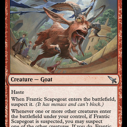Frantic Scapegoat