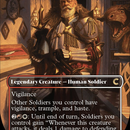 Commander Mustard (Borderless)