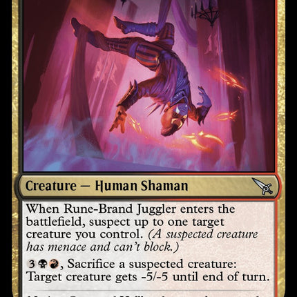 Rune-Brand Juggler