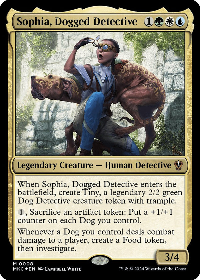 Sophia, Dogged Detective [MKC - 8]