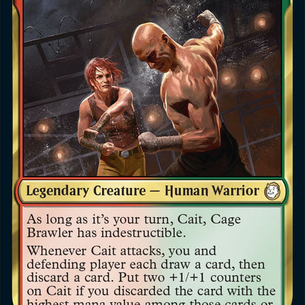 Cait, Cage Brawler