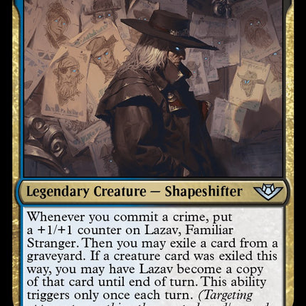 Lazav, Familiar Stranger