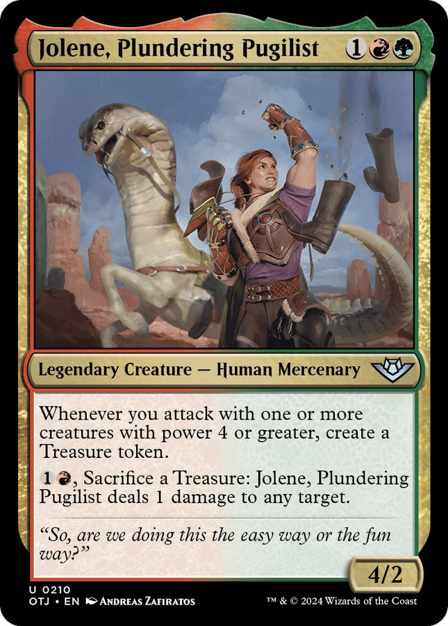 Jolene, Plundering Pugilist [OTJ - 210]
