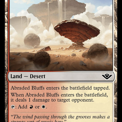 Abraded Bluffs
