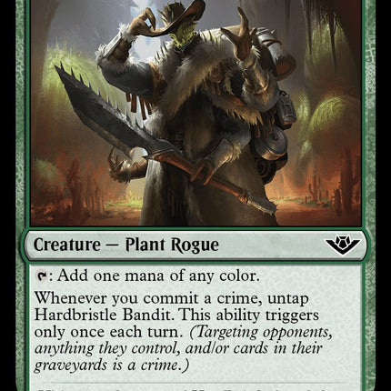 Hardbristle Bandit