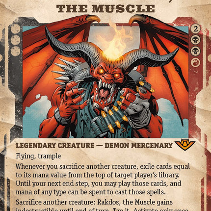 Rakdos, the Muscle (Showcase)