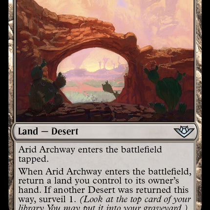 Arid Archway