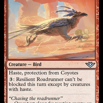 Resilient Roadrunner
