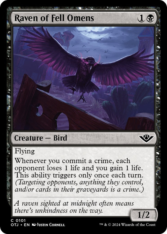 Raven of Fell Omens [OTJ - 101]