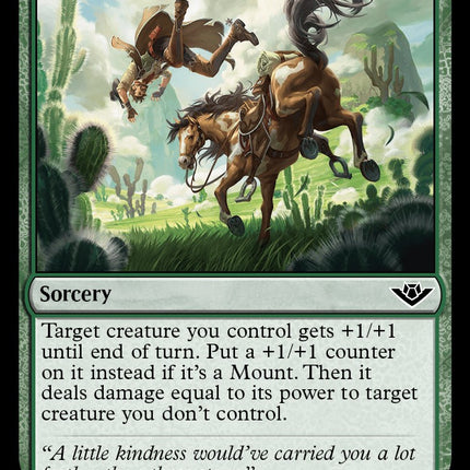 Throw from the Saddle