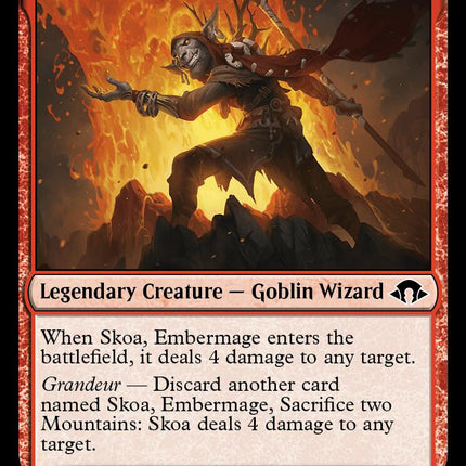 Skoa, Embermage
