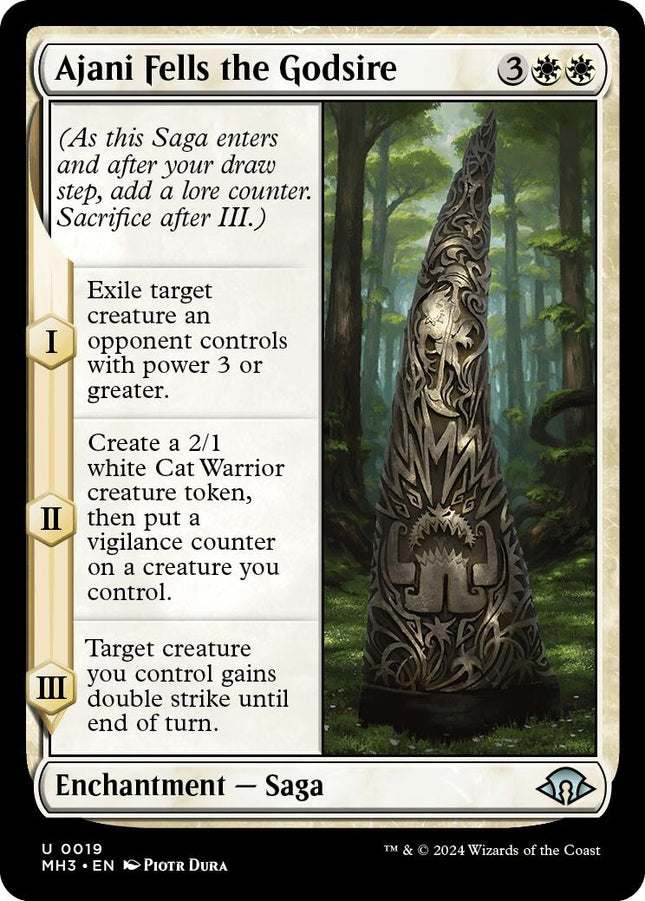 Ajani Fells the Godsire [MH3 - 19]