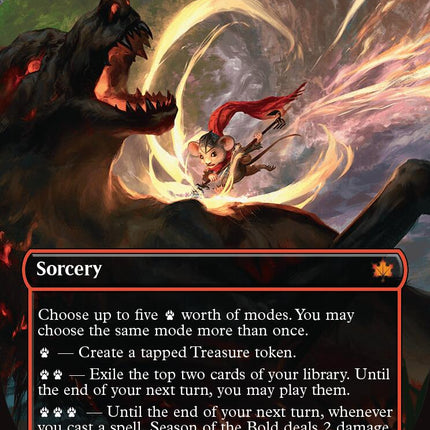 Season of the Bold (Borderless)