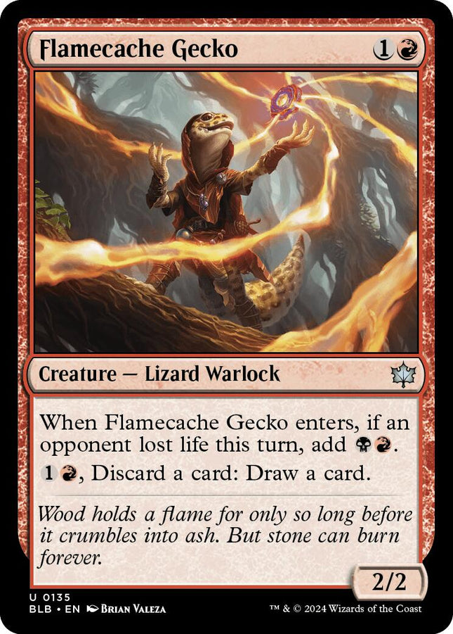 Flamecache Gecko [BLB - 135]