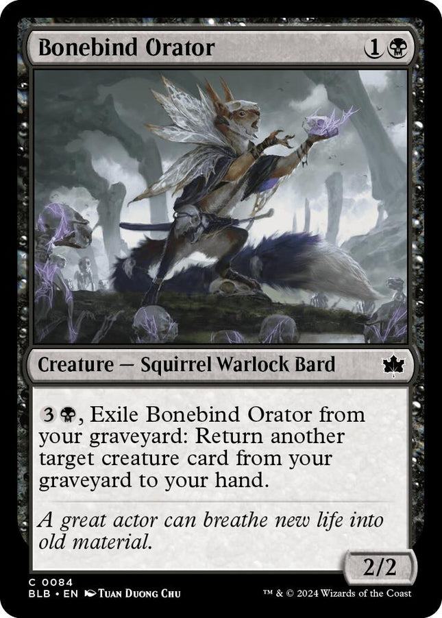 Bonebind Orator [BLB - 84]