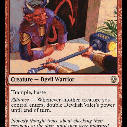 Devilish Valet