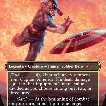 Captain America, First Avenger (Rainbow Foil)