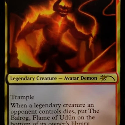 The Balrog, Flame of Udun