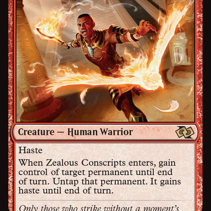 Zealous Conscripts