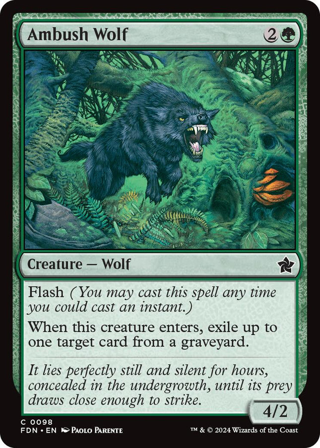 Ambush Wolf [FDN - 98]