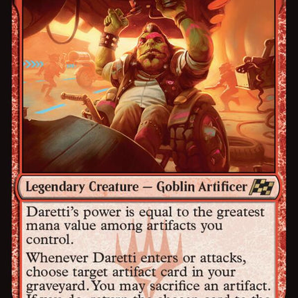 Daretti, Rocketeer Engineer