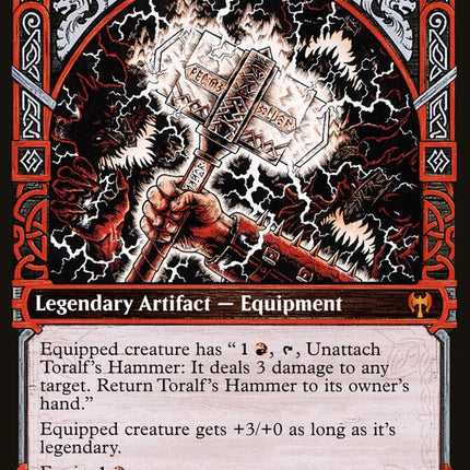 Toralf, God of Fury (Showcase) (Back)