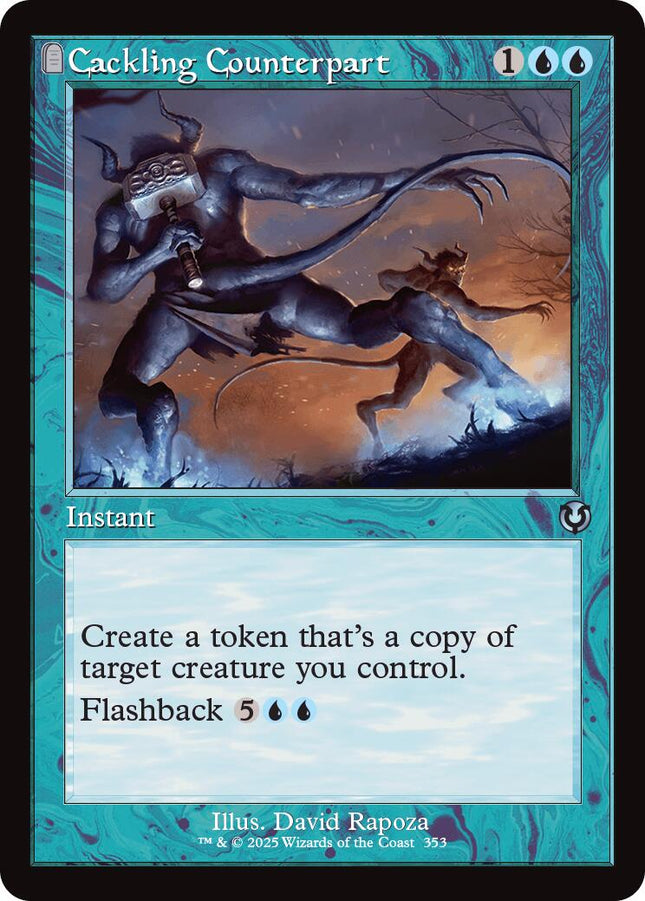 Cackling Counterpart (Retro Frame) [INR - 353]
