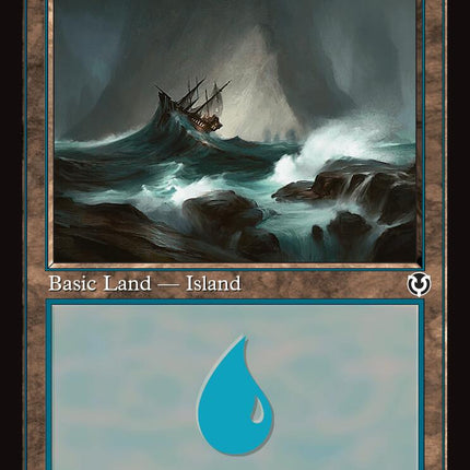 Island (291) (Retro Frame)