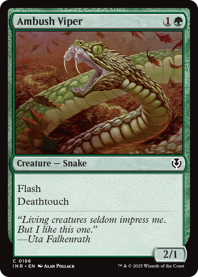 Ambush Viper [INR - 186]