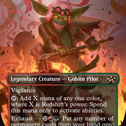 Redshift, Rocketeer Chief (Borderless)