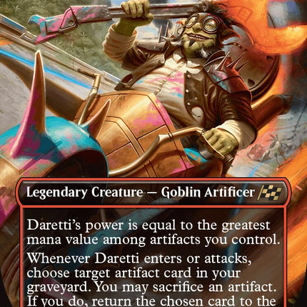 Daretti, Rocketeer Engineer (Borderless)