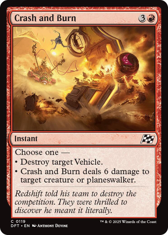 Crash and Burn [DFT - 119]