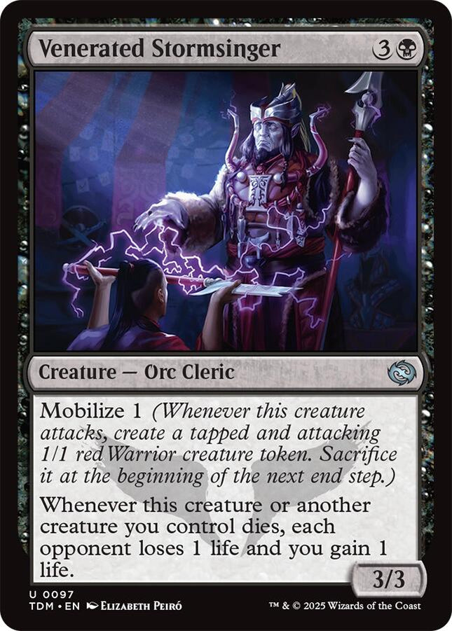 Venerated Stormsinger [TDM - 97]