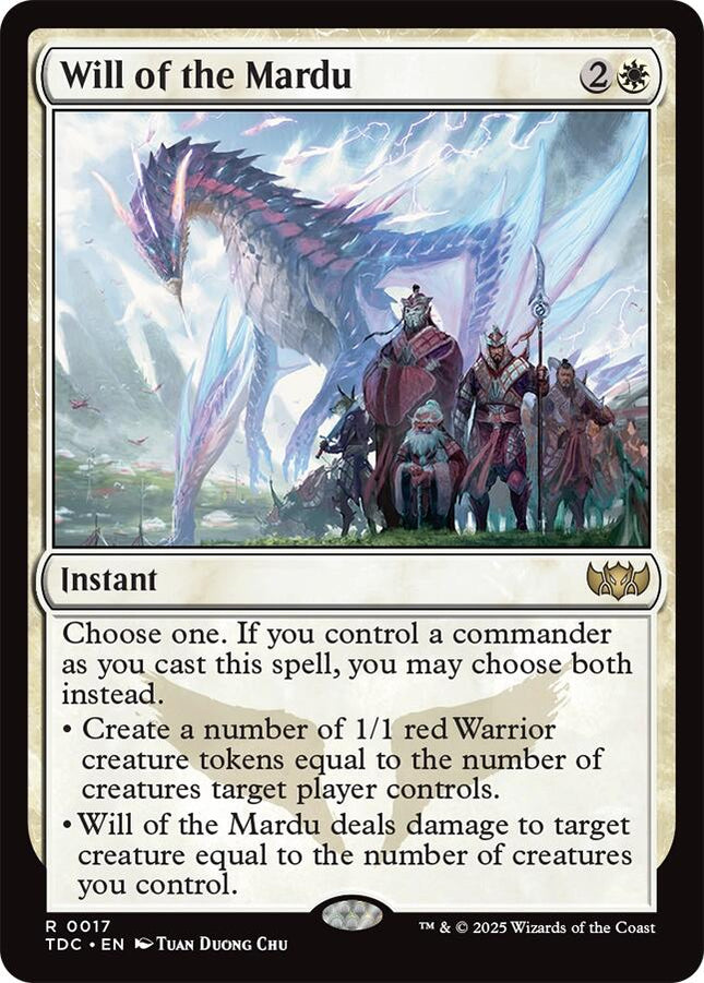 Will of the Mardu [TDC - 17]