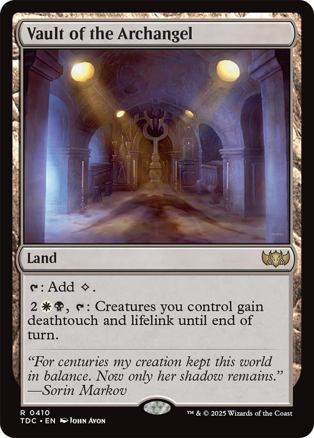 Vault of the Archangel [TDC - 410]