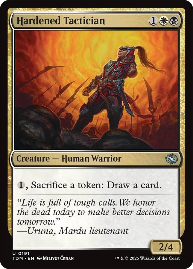 Hardened Tactician [TDM - 191]