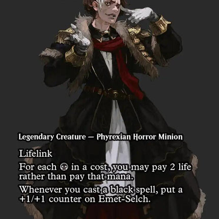 Emet-Selch, Ascian - K'rrik, Son of Yawgmoth (Showcase)