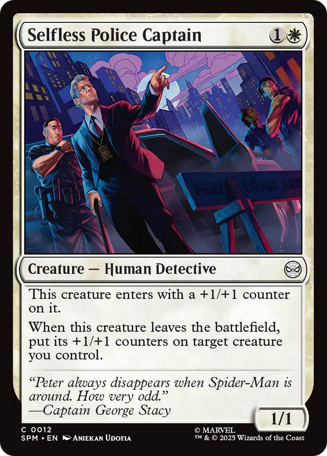 Selfless Police Captain