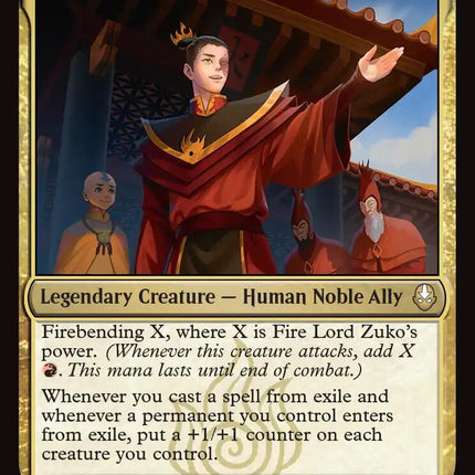 Fire Lord Zuko