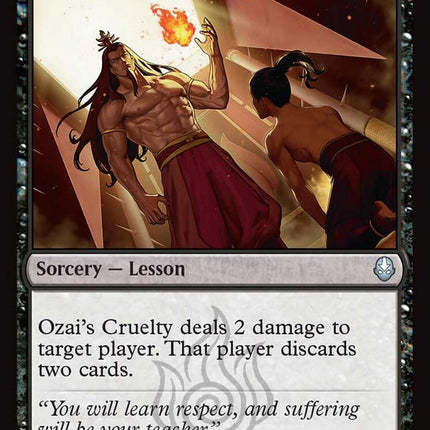 Ozai's Cruelty