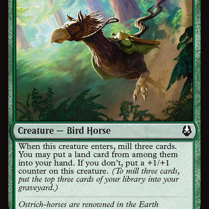 Ostrich-Horse