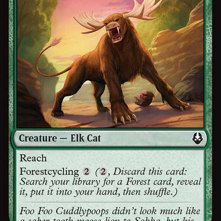 Saber-Tooth Moose-Lion