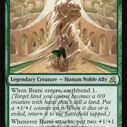 Bumi, Eclectic Earthbender
