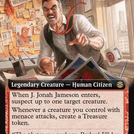 J. Jonah Jameson (Extended Art)