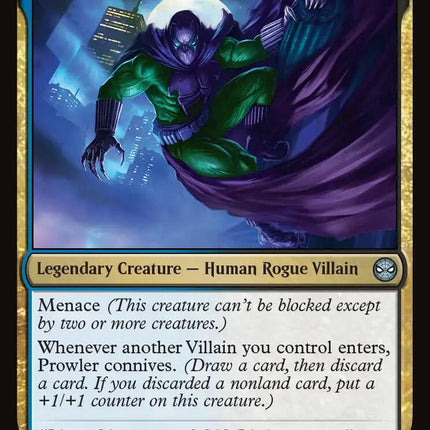Prowler, Clawed Thief